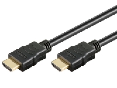 Goobay High-Speed-HDMI(TM) Kabel mit Ethernet, 4K, schwarz, 2 m