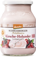Ebl Naturkost  Schrozberger Milchbauern Genussjoghurt Kirsche-Holunder