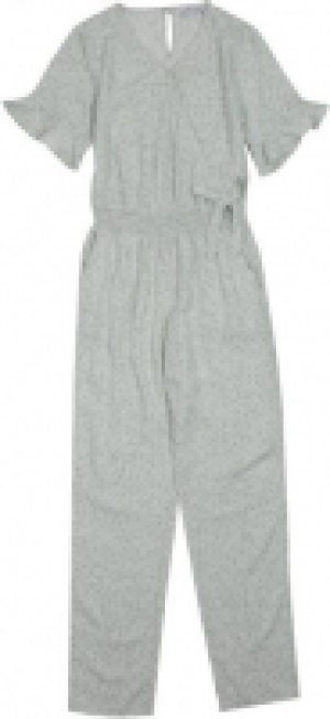 MANGUUN Jumpsuit, Wickelausschnitt, Rüschenärmel, für Mädchen