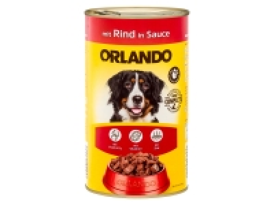 ORLANDO Hundevollnahrung Rind, 6x 1240g