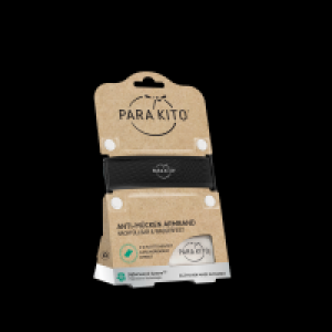 Parakito Anti-Mücken Armband, schwarz