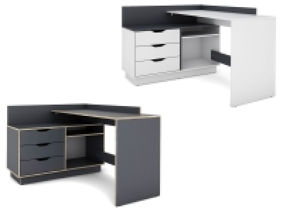 Homexperts Winkelschreibtisch Baltasar