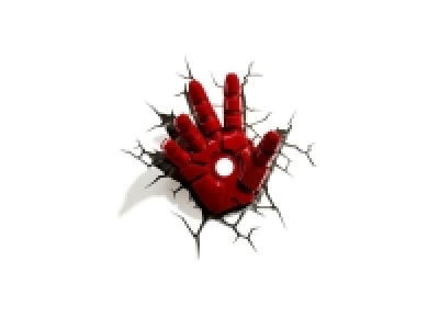 Lidl Heo Gmbh heo GmbH Lampe Marvel Iron Man Hand 3D - Fanartikel