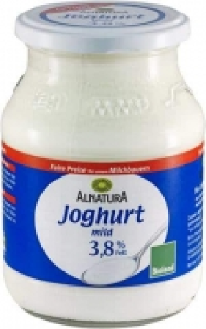 Joghurt mild 3,8 % Fett 1.39 €
