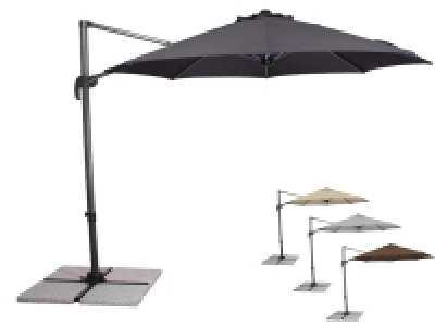 Schneider Ampelschirm »Sombra«, 300 cm Durchmesser, inklusive LED-Lich