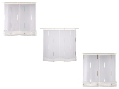 Home Wohnideen Raffrollo »Walter«, aus transparentem Voile mit Scherli