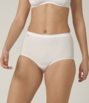 Sloggi Basic + Maxislip, 3er Pack, hoher Bund, flache Nähte, für Damen
