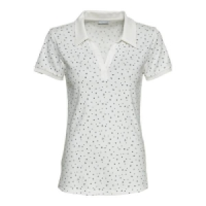 Damen-Poloshirt mit Kreis-Muster 5.59 €