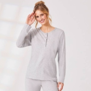 NKD  Damen-Freizeit-Shirt in Melange-Optik