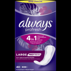 Rossmann Always Dailies Profresh Large Slipeinlagen Big Pack