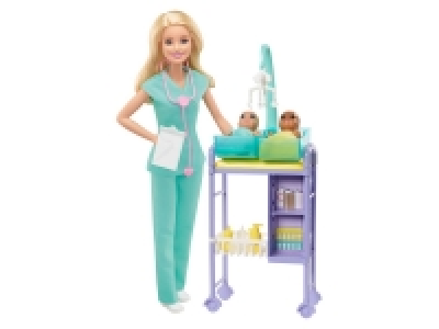 Lidl Barbie Barbie Kinderärztin Puppe (blond) und Spielset