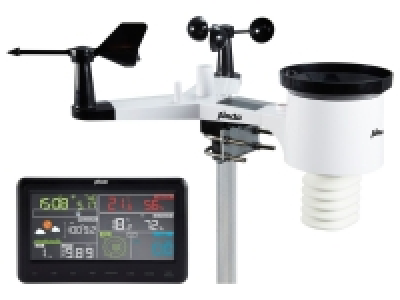 Lidl Alecto Alecto WS-5500 Professionelle WLAN-Wetterstation mit App, schwarz