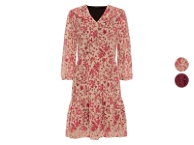 Lidl Esmara® ESMARA® Kleid Damen Chiffon, tailliert geschnitten