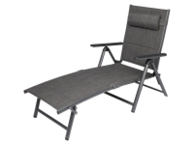 Livarno Home Alu-Liege »Toronto«, mit Armlehne, gepolstert, anthrazit 64.99 €