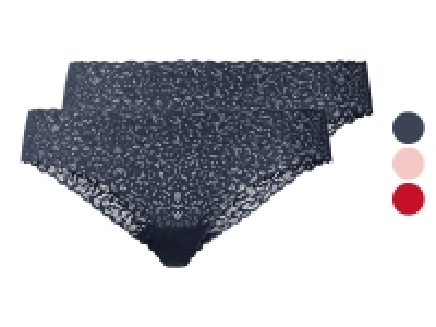ESMARA® Damen Slips, 2 Stück, mit eleganter Spitze 4.99 €