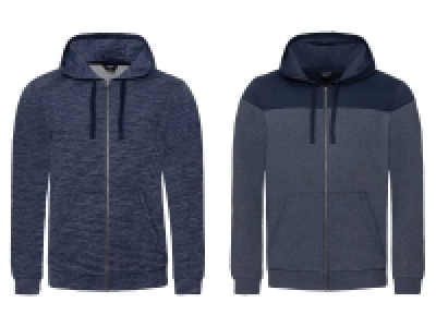 LIVERGY® Herren Sweatjacke, leger geschnitten, mit Baumwolle