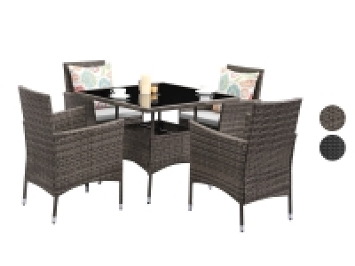 MeXo Essgruppe 4-Sitzer Lounge Set inkl. Polster 420.04 €