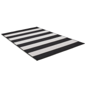 Teppich - schwarz-weiß - verschiedene Größen
