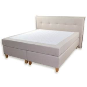 Roller  Boxspringbett - beige - verschiedene Ausführungen