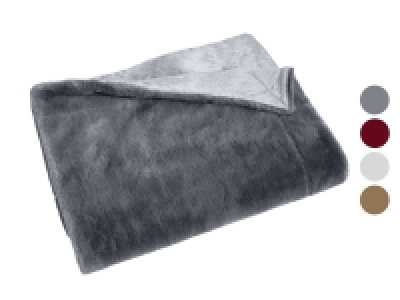 Lidl Mesana Mesana Soft Angora Wohndecke, mit Glanz, 150 x 200 cm