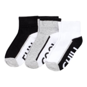 NKD  Kinder-Jungen-Kurzschaftsocken in unterschiedlichen Designs, 3er-Pack