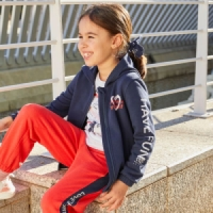 NKD  Kinder-Mädchen-Sweatjacke mit hohem Baumwollanteil