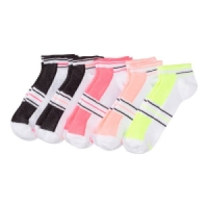 NKD  Damen-Sport-Sneakersocken, 5er-Pack