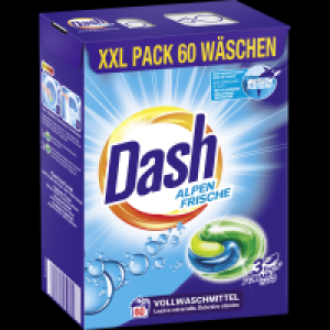 Rossmann Dash Alpen Frische Vollwaschmittel 3in1 CAPS 60 WL