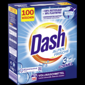 Rossmann Dash Alpen Frische Vollwaschmittel Pulver 100 WL