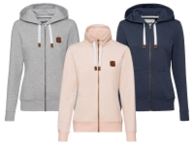 ESMARA® Damen Sweatjacke, leicht tailliert geschnitten