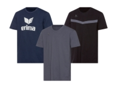 Lidl Erima erima Herren T-Shirt, mit Rundhalsausschnitt