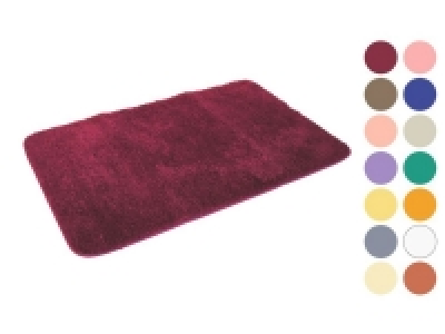 Kinzler Mikrofaser Badematte Uni 50 x 80 cm
