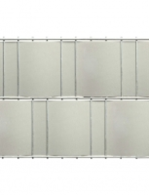 Sichtschutzstreifen »classic«, PP, LxH: 2050 x 19 cm