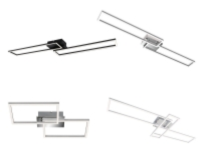 Briloner CCT LED Design Deckenleuchte, Lichttemperatur + Helligkeit re 76.99 €