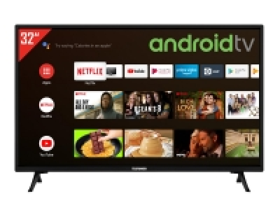 TELEFUNKEN XF32AJ600 32 Zoll Fernseher (Android Smart TV, Google Play  199.99 €