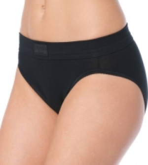 Sloggi Double Comfort Taillenslip, Label-Applikation, Baumwollstretch,