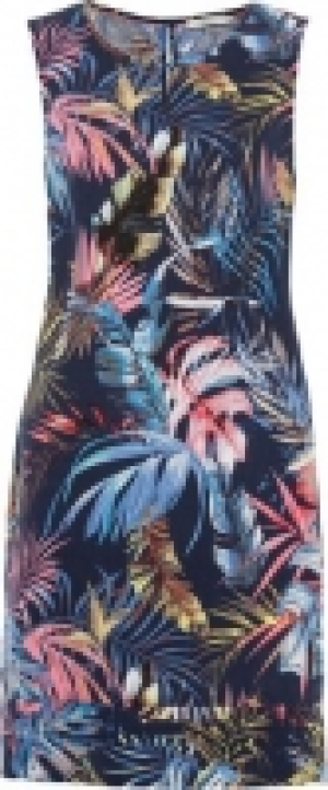 CECIL Sommerkleid, Print, Leinen, für Damen