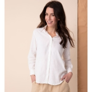Damen-Leinen-Hemdbluse 7.99 €