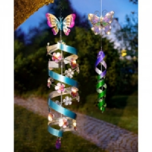 Norma I Glow LED-Solar-Windspiel