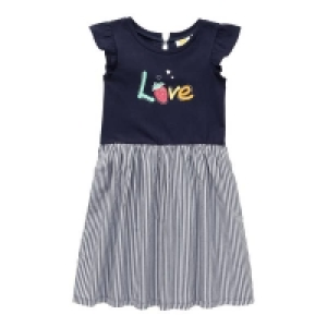 NKD  Mädchen-Kleid mit Love-Frontaufdruck