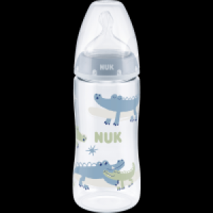 Rossmann Nuk First Choice+ Flow Control Trinksauger 300 ml Krokodil