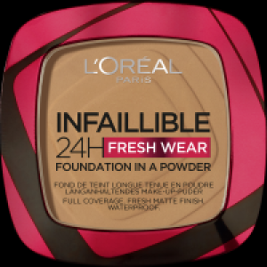 Rossmann Loréal Paris Infaillible 24H Fresh Wear Make-Up-Puder 330 Hazelnut