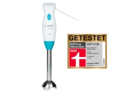 Lidl Bosch BOSCH Stabmixer »CleverMixx MSM2410DW«, weiß/blau, 400 W