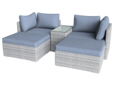 Livarno Home Multifunktions-Loungegruppe, aus Geflecht, 5-teilig 449.00 €