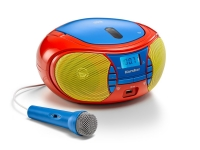 Karcher RR 5026 tragbares CD Radio - Bunte Kinder-Boombox mit CD-Playe 45.93 €