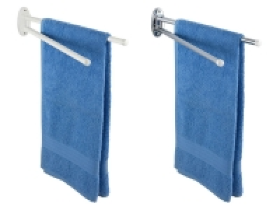 Lidl Wenko Wenko Handtuchhalter »Basic«, mit 2 Armen, inklusive Befestigung