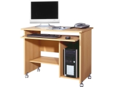 Germania Computertisch »0482«, mit Tastaturauszug, Drucker- und Towerf