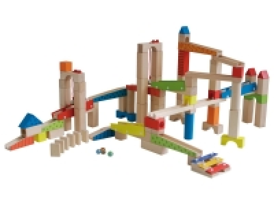 roba Kugelbahn, Kinderspielzeug, 20 Glasmurmeln, 80 Bausteinen, ab 3 J 49.90 €
