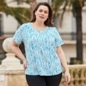 Damen-Bluse mit Trend-Muster, große Größen 5.09 €