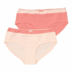 NKD  Damen-Panty mit Kontrasteinsatz, 2er-Pack